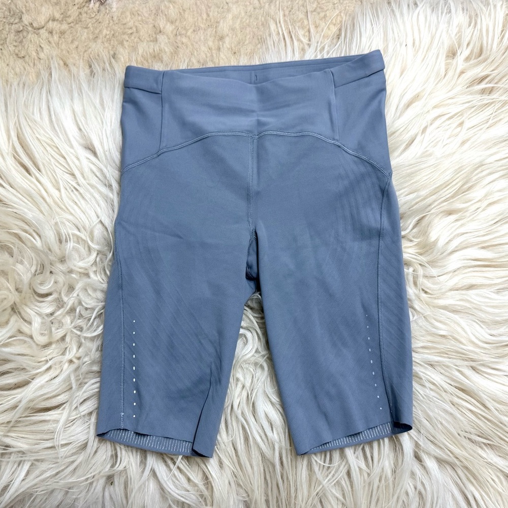 lululemon athletica Slate Blue Athletic Bike Shorts